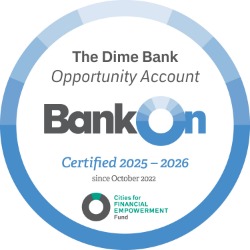 Bank On certification logo